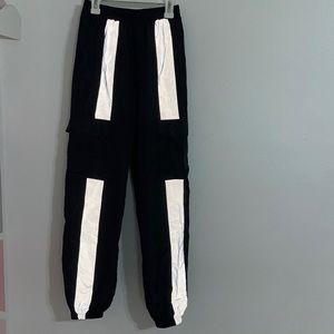 SHEIN XS Reflective Cargo Pants.